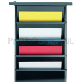 A4 schuine ladeverdelers Bisley, ladeblokken, 77,5 cm diep, 6 stuks