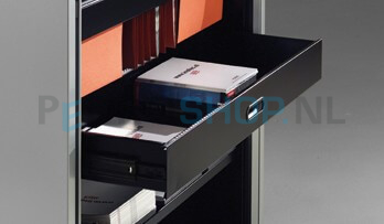 Uittrekbare lade Bisley 120 cm voor roldeurkasten Bisley 