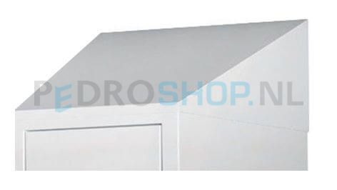 Stofkap PDC-30, 30 cm breed, wit