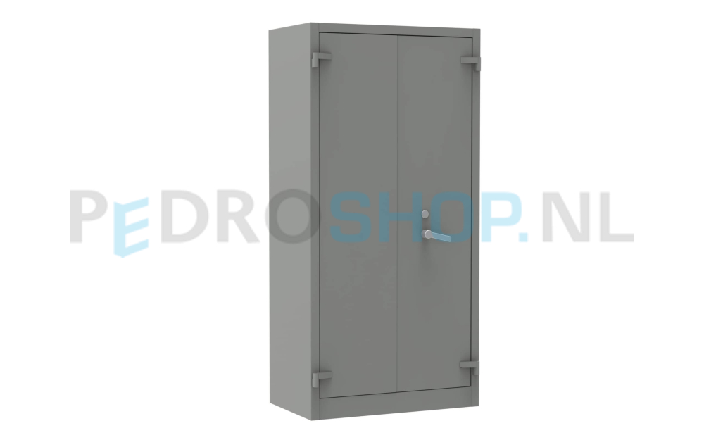 Brand- en inbraakwerende kast PDC-195-70, 195*70*55, lichtgrijs