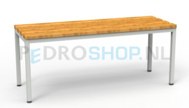 Vrijstaande garderobezitbank SQ-150 cm breed