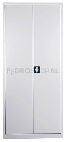 Draaideurkast PDC-180, 180*80*38, 4 legborden, aluminium