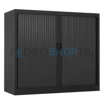 Roldeurkast PDC 105-120, 105*120*45, 2 legborden, antraciet